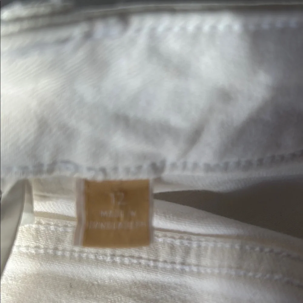 Michael Kors Cream Bootcut Jeans